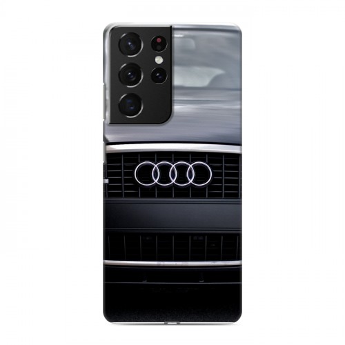 Дизайнерский пластиковый чехол для Samsung Galaxy S21 Ultra Audi