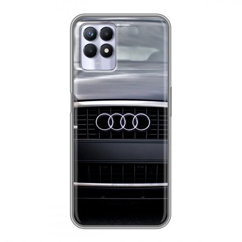 Дизайнерский силиконовый чехол для Realme 8i Audi