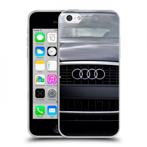 Дизайнерский пластиковый чехол для Iphone 5c Audi