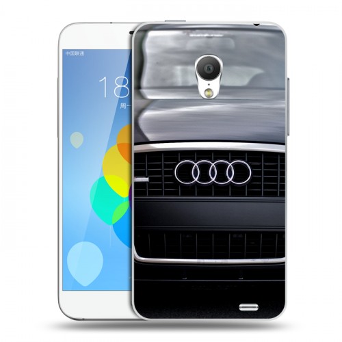 Дизайнерский силиконовый чехол для  Meizu MX3 Audi