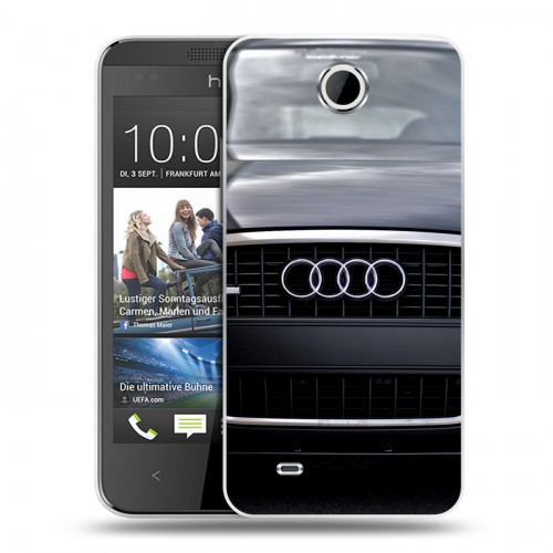 Дизайнерский пластиковый чехол для HTC Desire 300 Audi