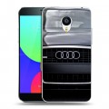 Дизайнерский пластиковый чехол для Meizu MX4 Audi