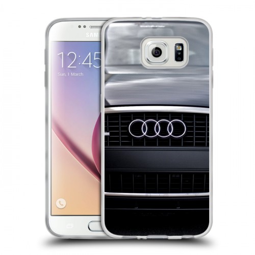 Дизайнерский пластиковый чехол для Samsung Galaxy S6 Audi