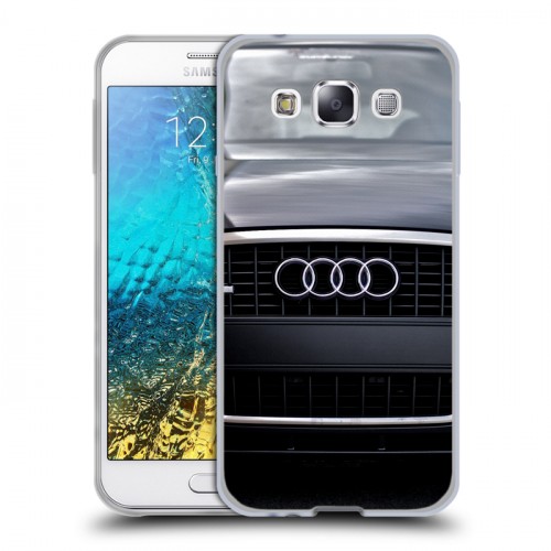 Дизайнерский пластиковый чехол для Samsung Galaxy E5 Audi