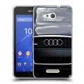 Дизайнерский пластиковый чехол для Sony Xperia E4g Audi