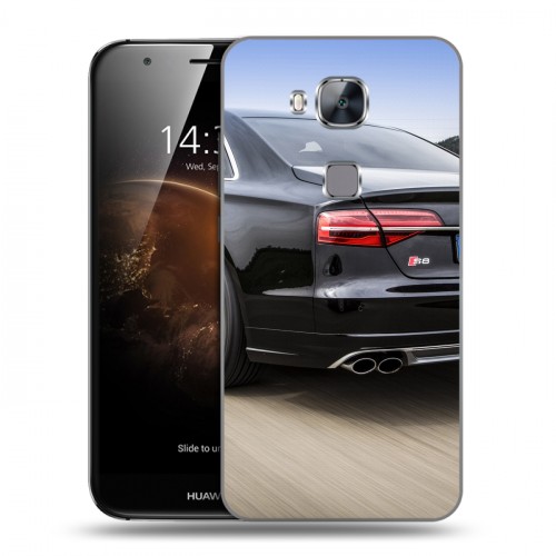 Дизайнерский пластиковый чехол для Huawei G8 Audi