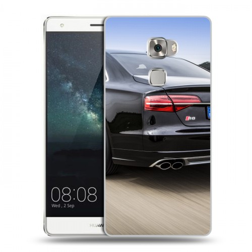 Дизайнерский пластиковый чехол для Huawei Mate S Audi