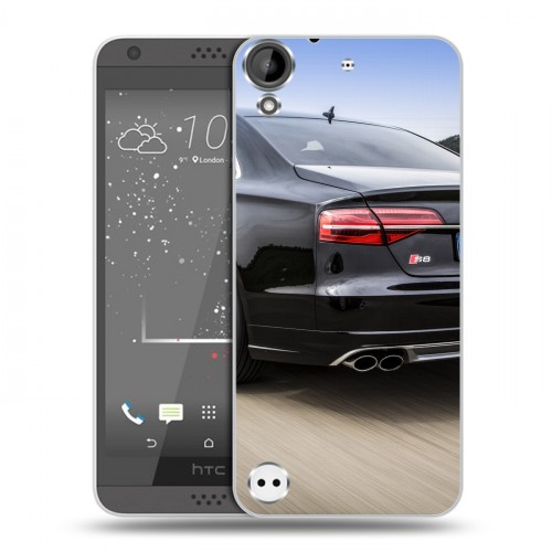 Дизайнерский пластиковый чехол для HTC Desire 530 Audi