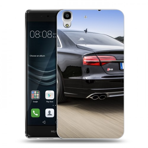 Дизайнерский пластиковый чехол для Huawei Y6II Audi