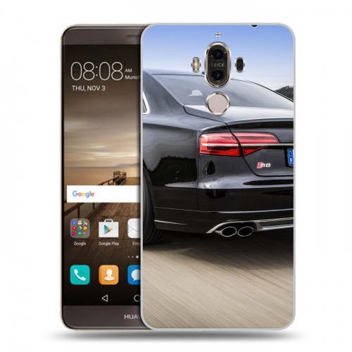 Дизайнерский пластиковый чехол для Huawei Mate 9 Audi