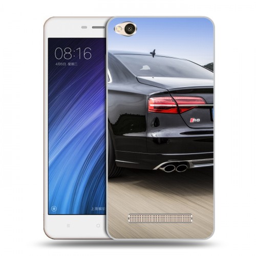 Дизайнерский силиконовый чехол для Xiaomi RedMi 4A Audi