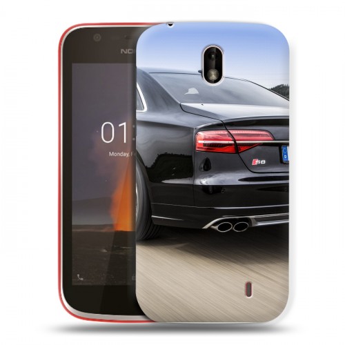 Дизайнерский пластиковый чехол для Nokia 1 Audi