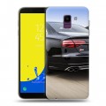 Дизайнерский пластиковый чехол для Samsung Galaxy J6 Audi