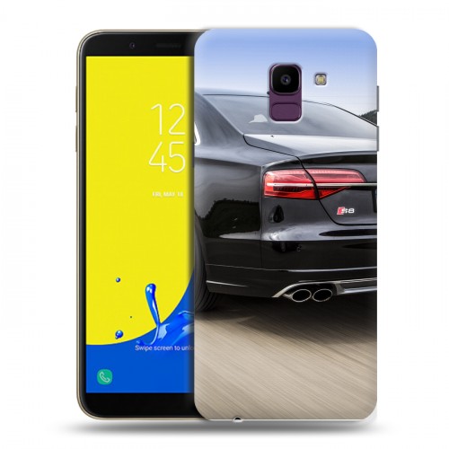 Дизайнерский пластиковый чехол для Samsung Galaxy J6 Audi