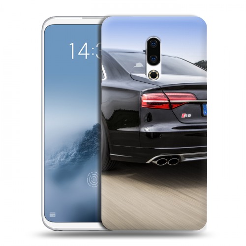 Дизайнерский силиконовый чехол для Meizu 16th Plus Audi