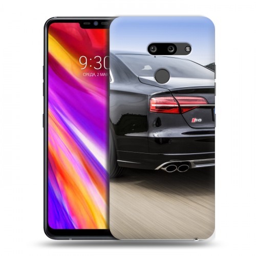 Дизайнерский пластиковый чехол для LG G8 ThinQ Audi