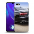 Дизайнерский силиконовый с усиленными углами чехол для OPPO A1k Audi