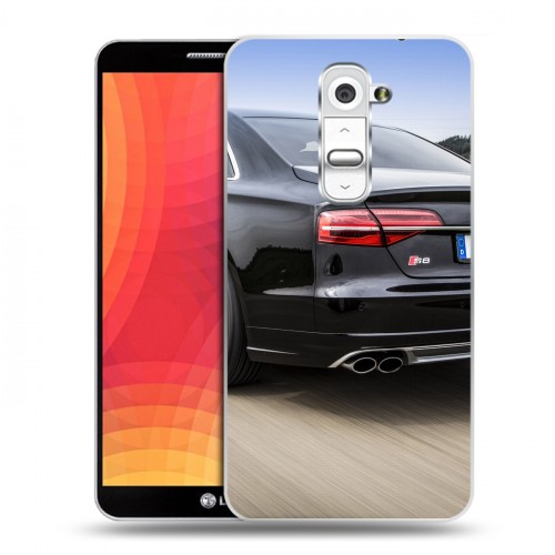 Дизайнерский пластиковый чехол для LG Optimus G2 Audi