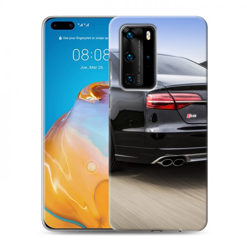 Дизайнерский пластиковый чехол для Huawei P40 Pro Audi