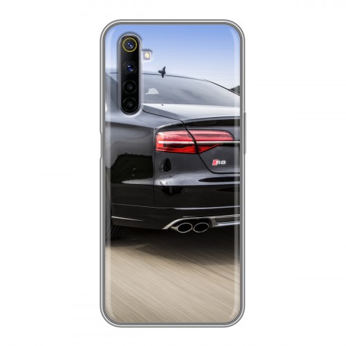 Дизайнерский силиконовый чехол для Realme 6 Audi