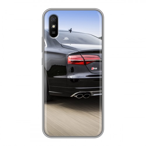 Дизайнерский силиконовый чехол для Xiaomi RedMi 9A Audi