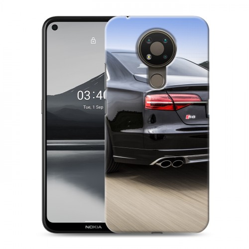 Дизайнерский силиконовый чехол для Nokia 3.4 Audi