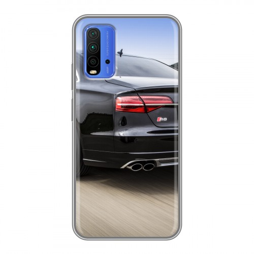 Дизайнерский силиконовый чехол для Xiaomi RedMi 9T Audi