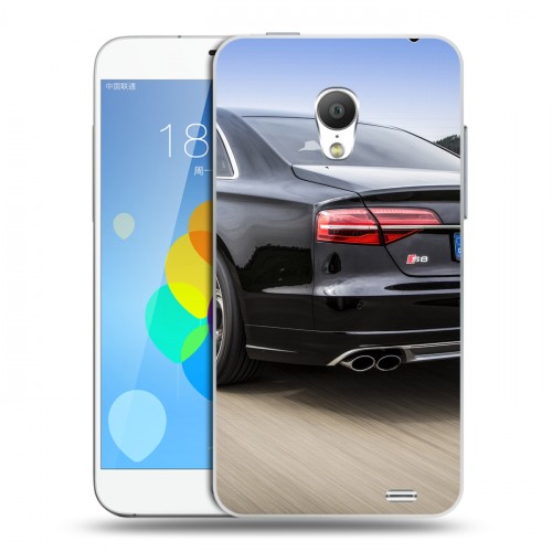 Дизайнерский силиконовый чехол для  Meizu MX3 Audi