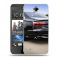 Дизайнерский пластиковый чехол для HTC Desire 300 Audi