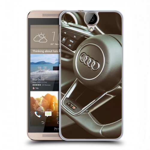 Дизайнерский пластиковый чехол для HTC One E9+ Audi