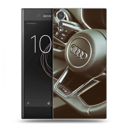 Дизайнерский пластиковый чехол для Sony Xperia XZs Audi