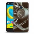 Дизайнерский пластиковый чехол для Alcatel U5 Audi