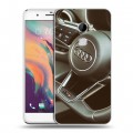 Дизайнерский пластиковый чехол для HTC One X10 Audi