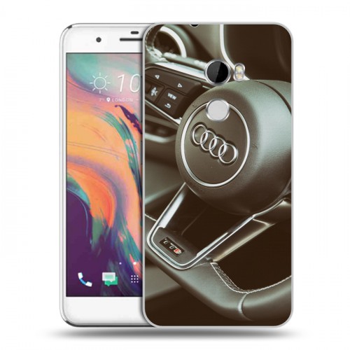 Дизайнерский пластиковый чехол для HTC One X10 Audi