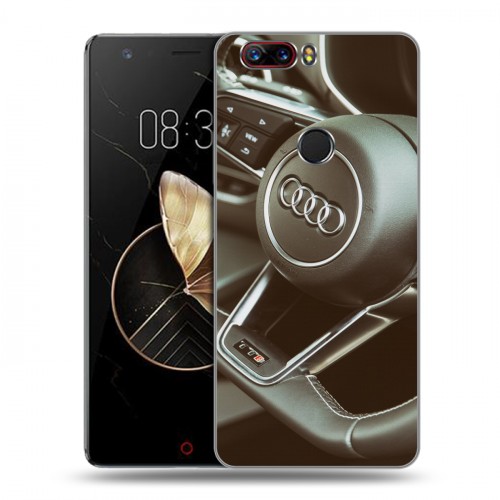 Дизайнерский пластиковый чехол для ZTE Nubia Z17 Audi