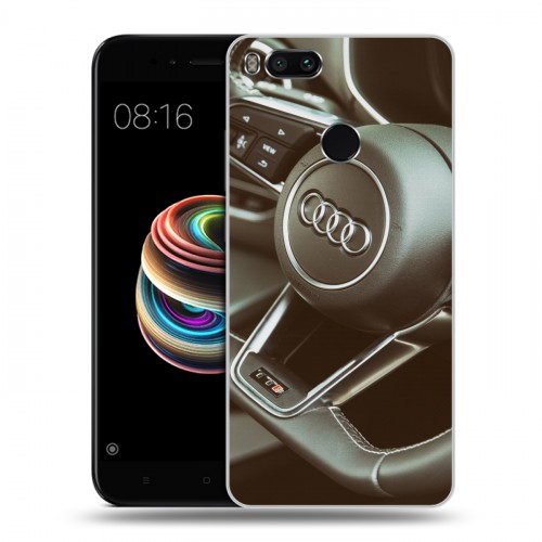 Дизайнерский силиконовый чехол для Xiaomi Mi5X Audi