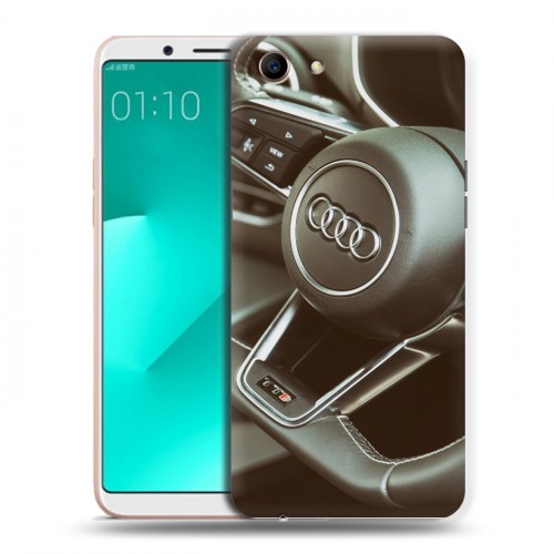 Дизайнерский пластиковый чехол для OPPO A83 Audi