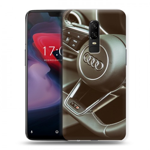 Дизайнерский пластиковый чехол для OnePlus 6 Audi