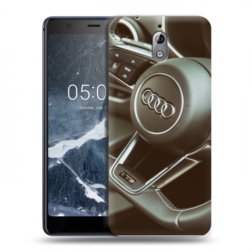 Дизайнерский пластиковый чехол для Nokia 3.1 Audi