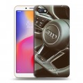 Дизайнерский пластиковый чехол для Xiaomi RedMi 6A Audi