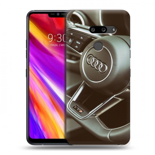 Дизайнерский пластиковый чехол для LG G8 ThinQ Audi