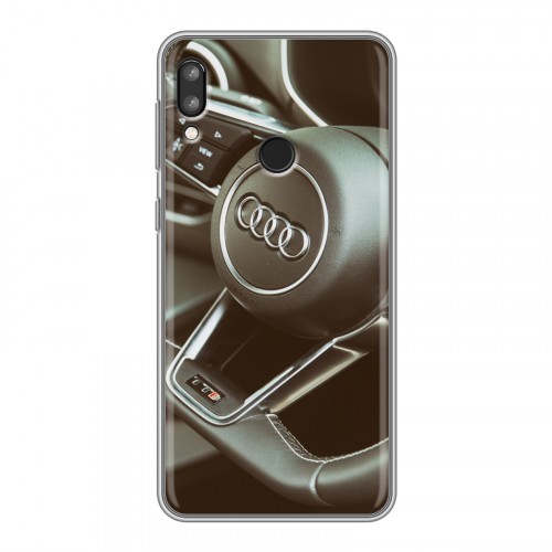 Дизайнерский силиконовый чехол для Lenovo K5 Pro Audi