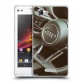 Дизайнерский пластиковый чехол для Sony Xperia L Audi