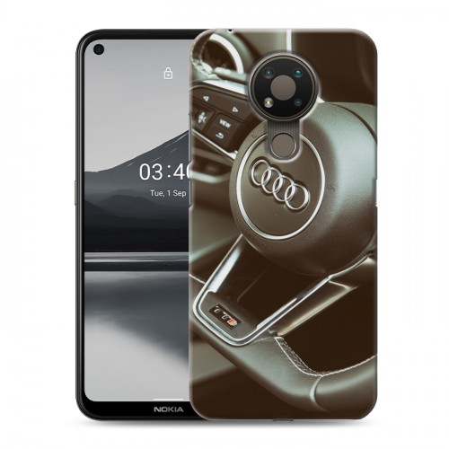 Дизайнерский силиконовый чехол для Nokia 3.4 Audi