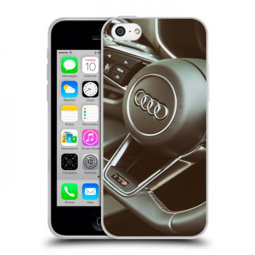 Дизайнерский пластиковый чехол для Iphone 5c Audi