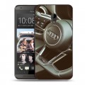 Дизайнерский пластиковый чехол для HTC Desire 700 Audi