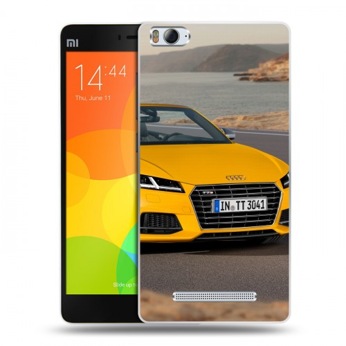 Дизайнерский пластиковый чехол для Xiaomi Mi4i Audi