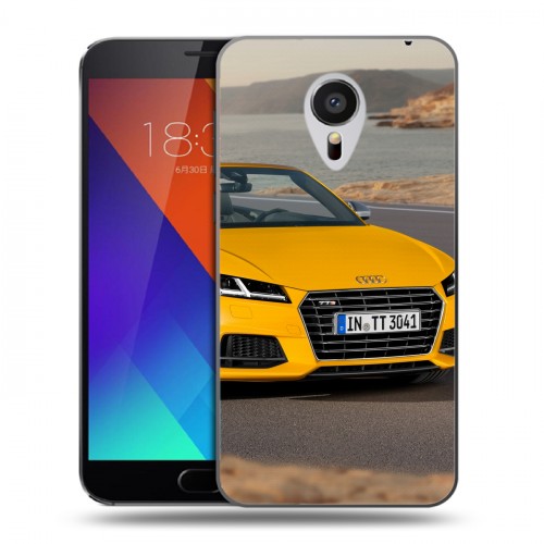 Дизайнерский пластиковый чехол для Meizu MX5 Audi