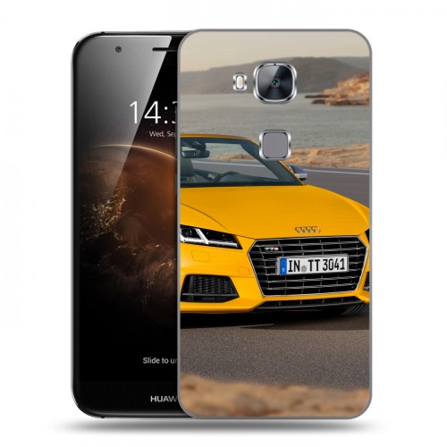 Дизайнерский пластиковый чехол для Huawei G8 Audi