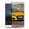 Дизайнерский пластиковый чехол для Huawei Mate S Audi